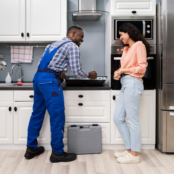 can you provide an estimate for cooktop repair before beginning any work in East Whittier California